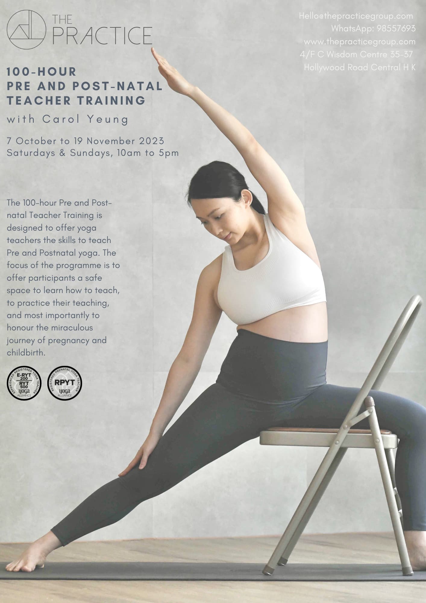 100-Hour Pre- and Post-natal Teacher Training